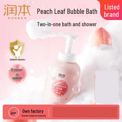 Baby Peach Bubble Shampoo & Body Wash
