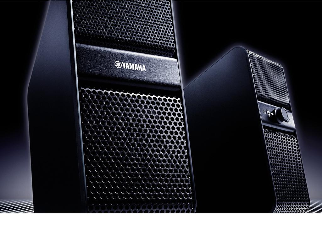 Yamaha Powered Speaker NX-50 (Black) 1 pair left and right NX-50 (B)