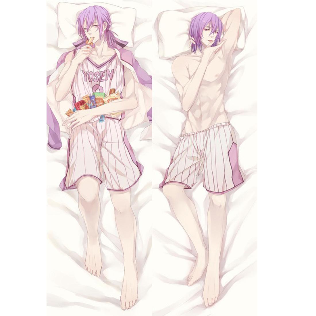 

Японское аниме Мужчина Kuroko no Basuke Murasakibara BL Обнимающее тело Чехол для подушки Дропшиппинг Чехлы для постельного белья