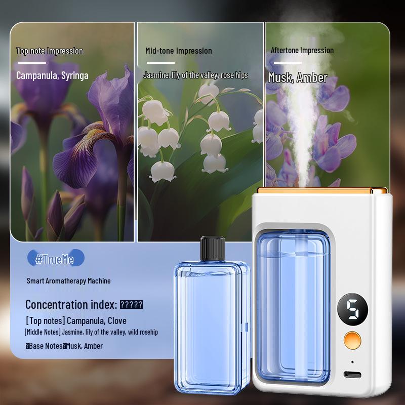 Automatic Aromatherapy Air Freshener: Long-lasting Fragrance Humidifier & Toilet Deodorizer for Indoor Use