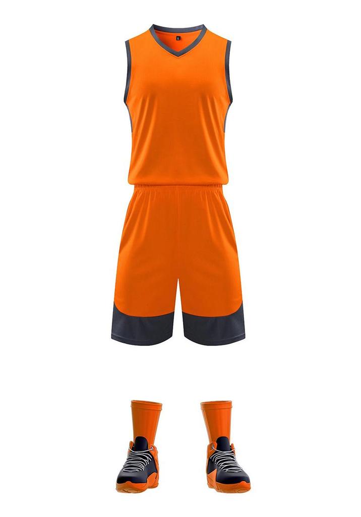 Custom Plus Size Men's Basketball Training Uniform Set