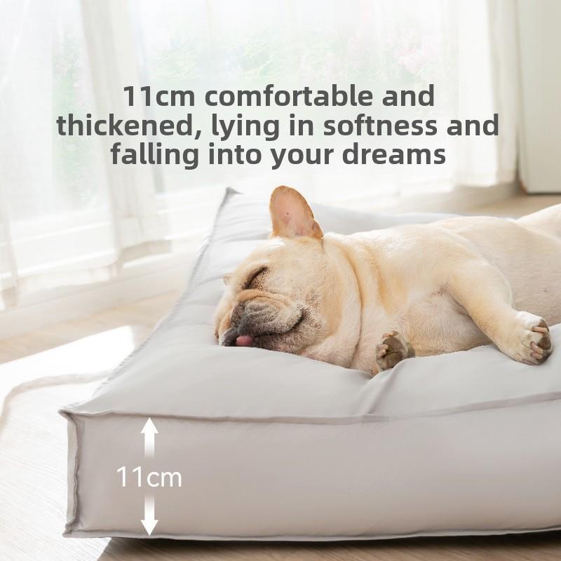 Cat Mat Waterproof Removable and Washable Kennel Medium and Small Dogs Summer Thickened Sleeping Mat Dog Bed Four-season Pet Nest