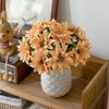 Elegant PU Sunflower Flowers Realistic Fake Flower Simulated Sunflower  Home Hotel Table Decor