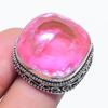 Pink Kunzite Gemstone 925 Sterling Silver Jewelry Ring Size 5