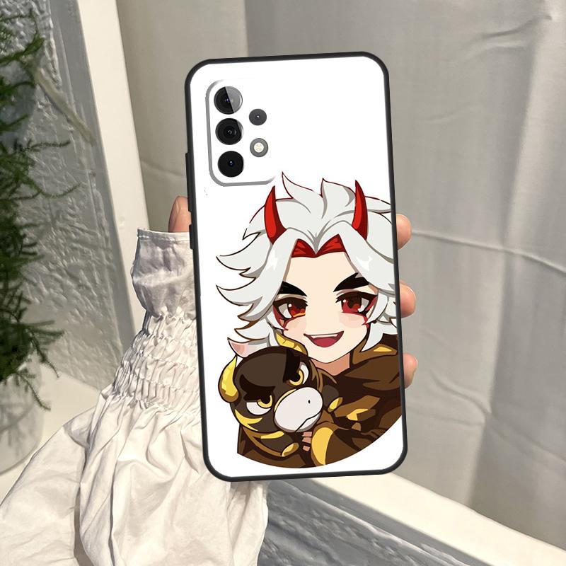 

Genshin Impact Arataki Itto Case For Samsung Galaxy A35 A55 A15 A34 A54 A14 A56 A52 A53 A16 A26 A36 A32 A12 A33 A13 A17 Samsung A13 4G