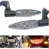 2xMotorcycle Front Rear Turn Indicator Signal LED Lights Compatible With BMW R 1200 GS ADVENTURE 2006-2013 K1200R K1300R F800S F800R F800GS(Rear