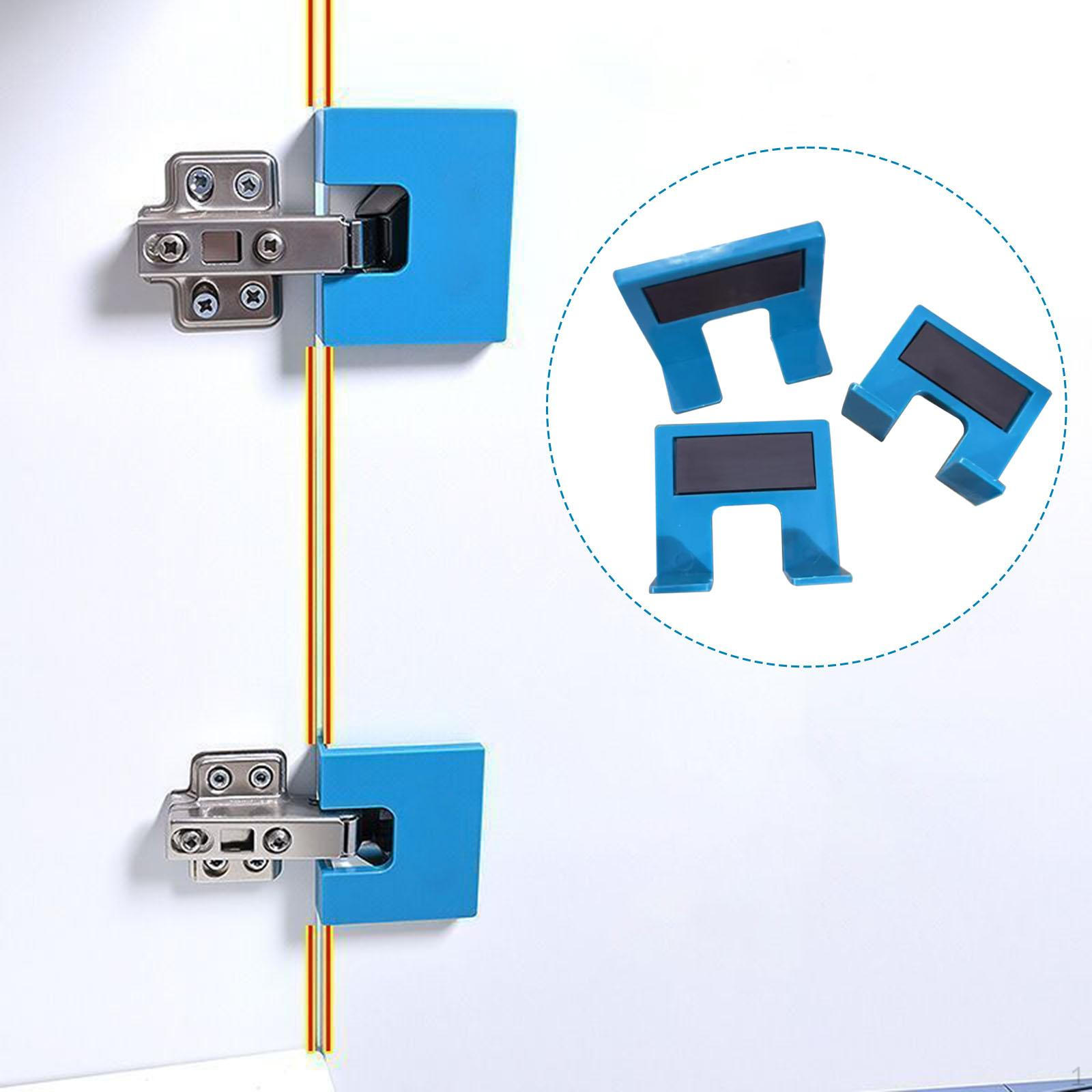 

3Pcs Hinge Installation Tool for Door Panel Cabinet Fixing Plate