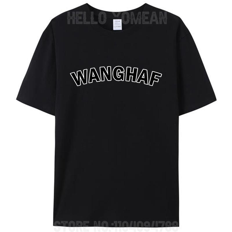WANGHAF Meme Shirts Trendy Minimalist Streetwear Graphic 100% Cotton Tee Women Men's T-Shirt
