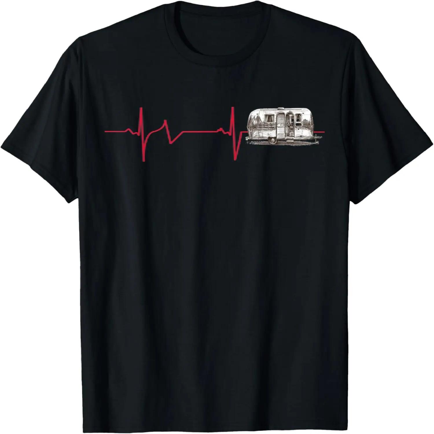 Beautiful Retro Airstream your Heart beats for! t-shirt! S