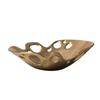 Sculptural Fruit Bowl Toned with Cutouts Openwork for Tabletop, Entryway, Dining Table