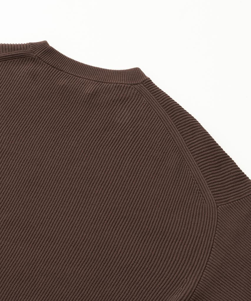 ANOTHER OFFICE Ordinary Knit-Pullover (Raisin)