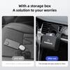 Car Interior Air Vent Storage Box Lipstick Card Sundries Bag For Nissan Sylphy N7 Teana Qashqai Note J10 J11 J31 Navara Juke GTR
