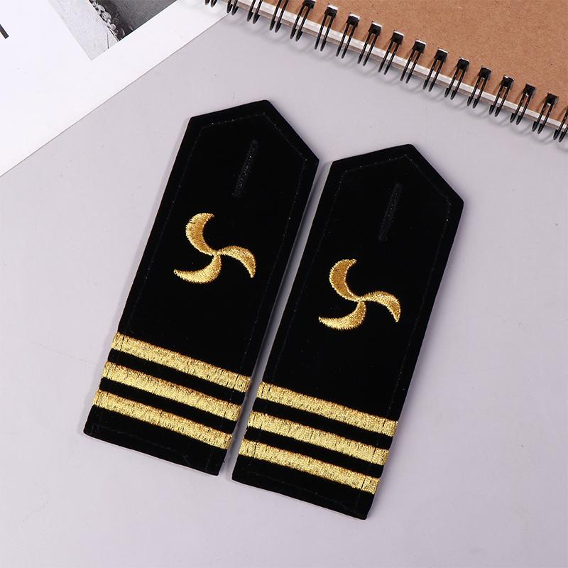 1 pár Ozdoba na oblečení Epolety Nárameníky Námořník Řemeslné Ramenní nášivky DIY Oblečení Dekor Doplňky