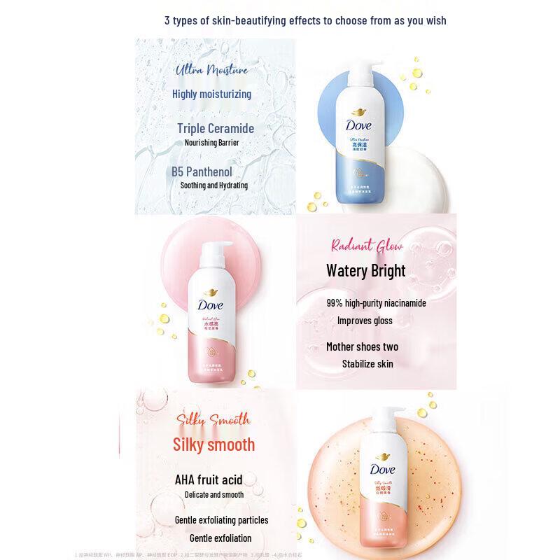 Dove Peach Foaming Body Wash