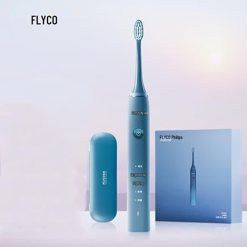 FLYCO Automatic Sonic Electric Toothbrush CN plug (adapter included)