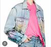[USED] Korean Graphic Denim Jacket Worn by Many Celebrities Big Bang Sandaime EXILE