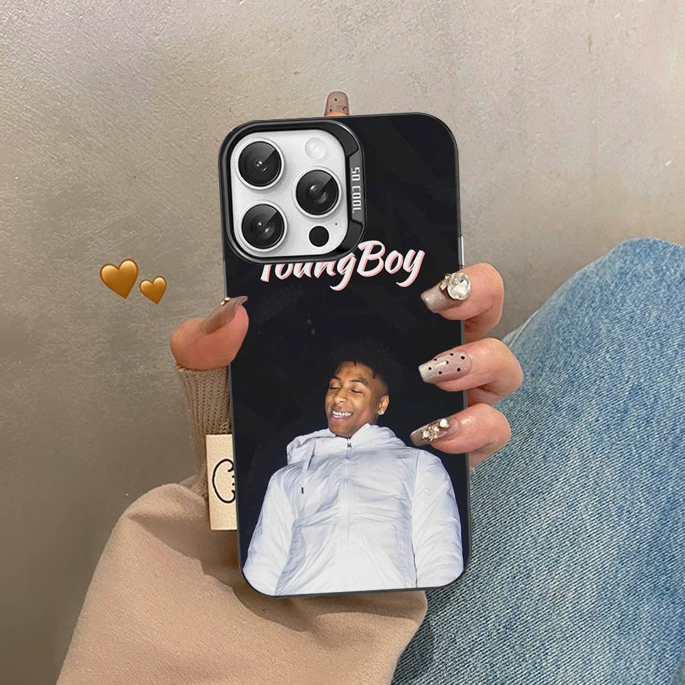 Rapper Youngboy Never Broke Again For IPhone 17 16 15 14 13 12 11 Pro Max Plus Matte Color Back Phone Cover