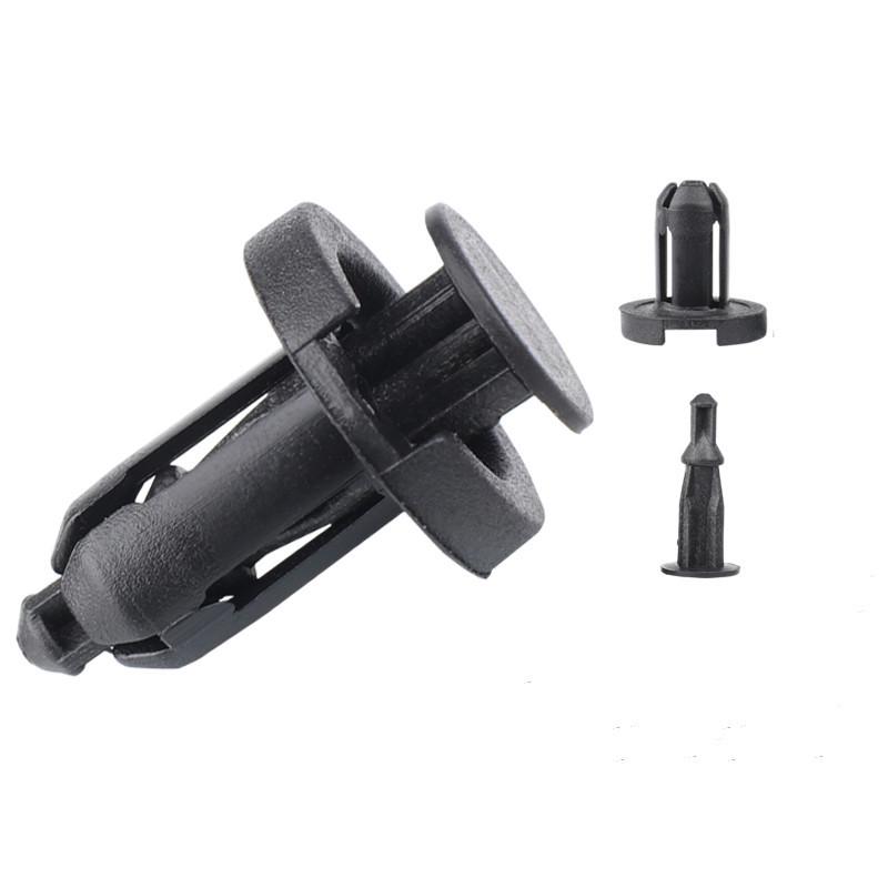 Honda 10mm Bumper Retainer Clips: Mudguard Push Rivets, Engine Cover Fasteners