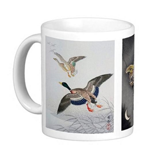 

Кружка «Совы и гуси» Косона Охары (Серия Укиё-э)