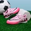 Velcro football shoes men and women broken nails adult TF boys children elementary school students training shoes man-made 29-39