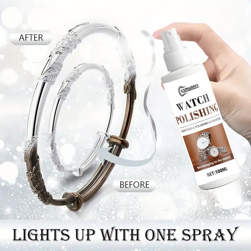 Watch Refurbishing Spray - A multi-functional liquid polish that quickly removes oxidation and restores shine to jewelry. Suitab