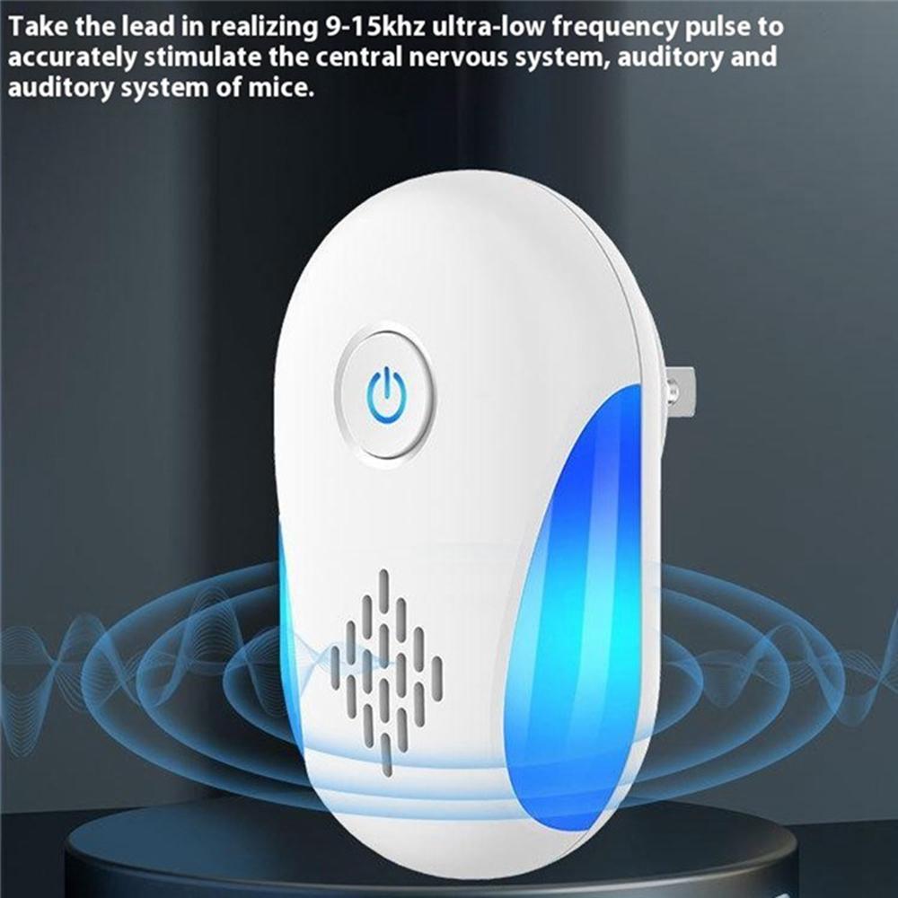 311 Dual Modes Electronic Ultrasonic Repellent Plug-in Pest Control Device for Bugs Mosquito Roach Rodent