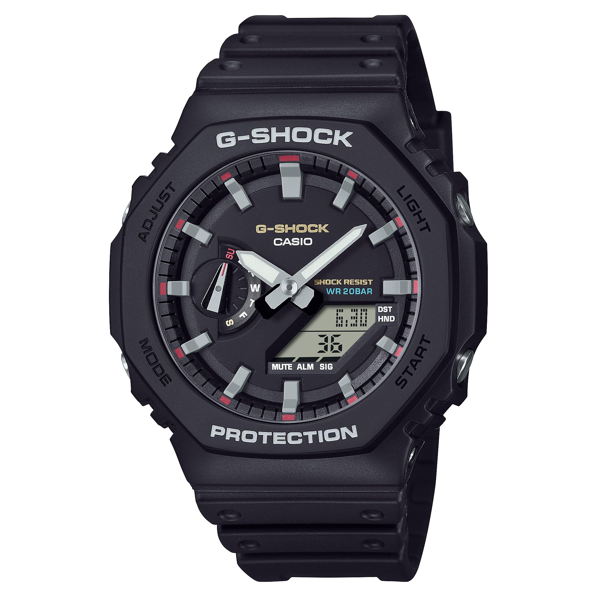 

Casio watch overseas model G-Shock GA-2100RL-1A men s [item]