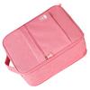 Hangable Folding Shoe Bag Big Waterproof Portable Multifunctional Shoe Storage Traveling Bag Pink