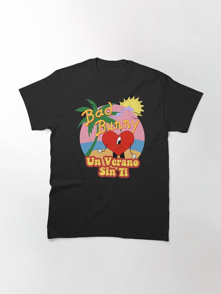 Bunny Un Verano Sin Ti Heart Worlds Hottest Tour Classic TShirt 2026 Summer Luxury Fashion Men Women Cotton Oversized Tshirt