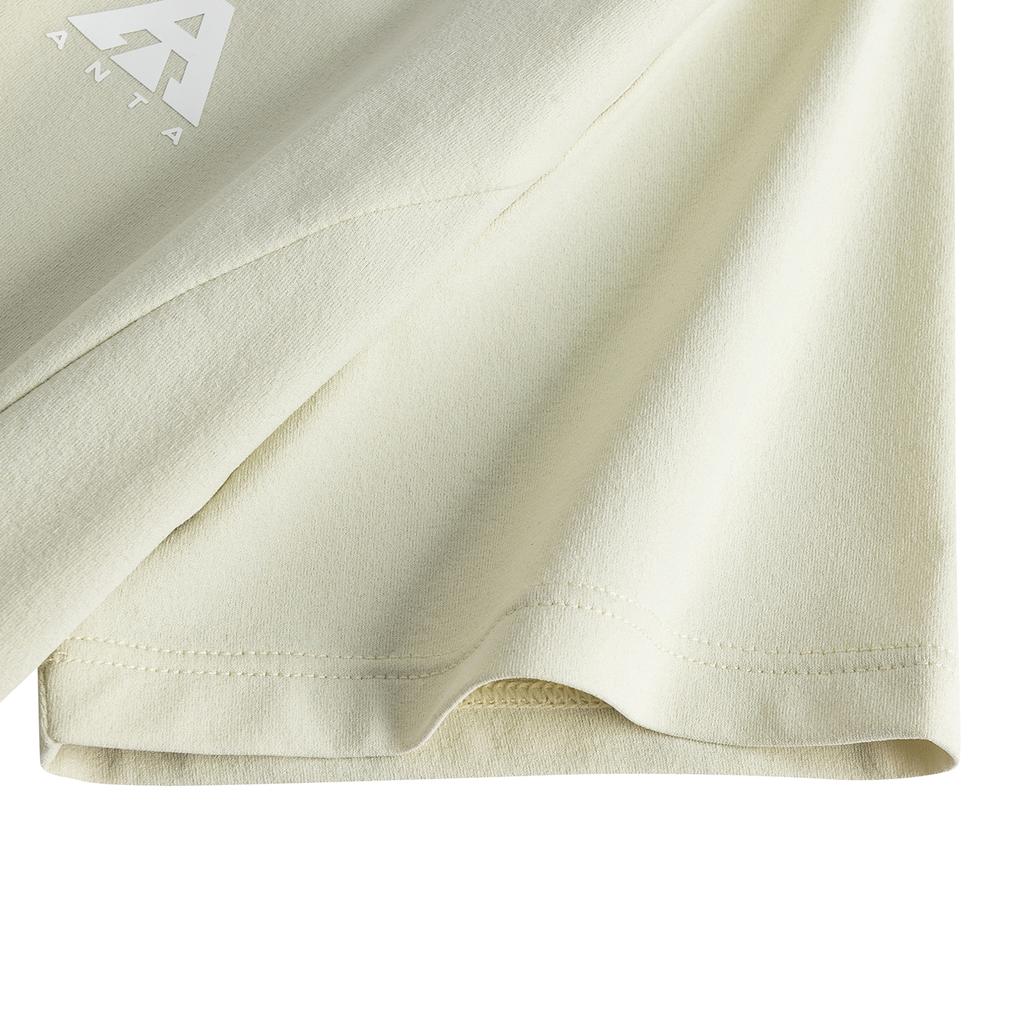 Anta Outdoors Short Sleeve Knitted Top Summer 2026 T-Shirt Women tops Light-Lemon-Yellow 962626104-1