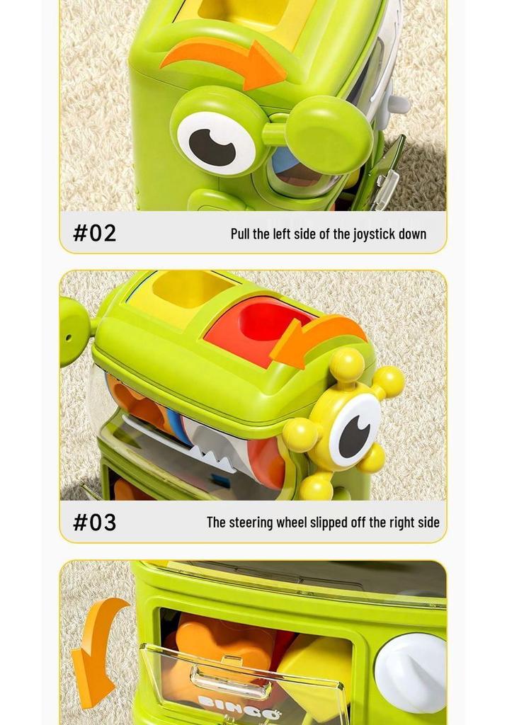 Dinosaur Shape Matching Game - Educational Toy for Infant Cognitive Development and Early Learning