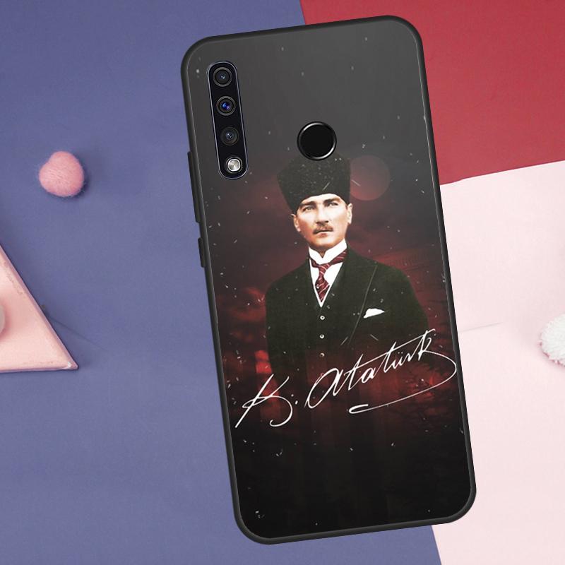 Mustafa Kemal Ataturk Case For Huawei Nova 7i 8i 11i 12i 12s 9 10 SE Y73 Y90 Y70 Y72 Y61 Y91 P30 P40 Lite P60 Pro