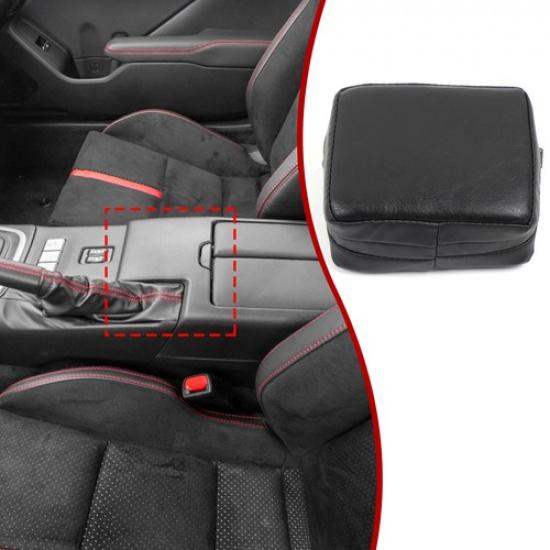 PU Leather Multifunctional Car Armrest Cushion Pad For Subaru BRZ 22+ US Version