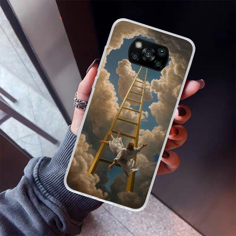 Rene Magritte Art Phone Case For Xiaomi Poco X7 X6 X5 Pro F7 Ultra Redmi 15C 15 13 13C 12 12C 10 10A 10C 9 9A 9C 9T Shell Poco X