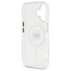 Karl Lagerfeld Klhmp16Shlskih Iphone16 6.1 Biały/White Hardcase Iml Metal Karl Head Magsafe