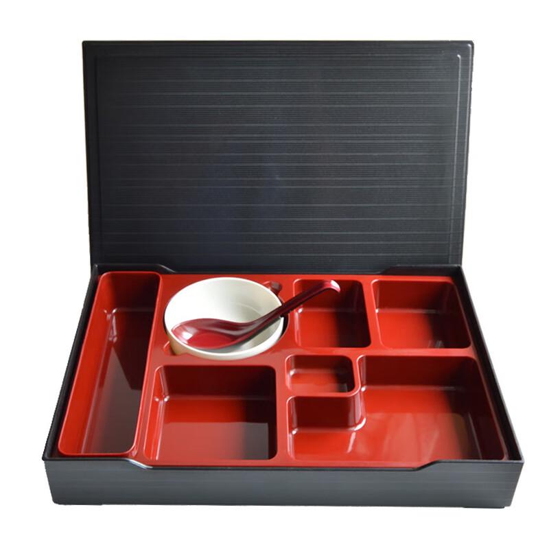 Hongpa Extra Large Business Bento Box with Utensils