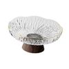 Kitchen Fruit Bowls PP Material Snack Holder Removable Pedestal Vegetable Plate Draining Design for Table Display