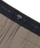 MUSINSA STANDARD Lightweight Relaxed Tapered Hidden Banding Crop Slacks [Dusty Beige]