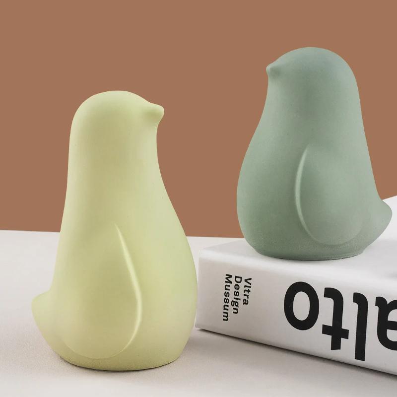 3D Bird Animal Silicone Mold,Cute Birds, Resin Molds, DIY Soap Candle, Lovebird Garden Decor Crafts, Plaster Clay Ornament Mould