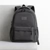 Large capacity Laptop School Bag Solid Color College Backpack Large Capacity Backpack  Teenagers