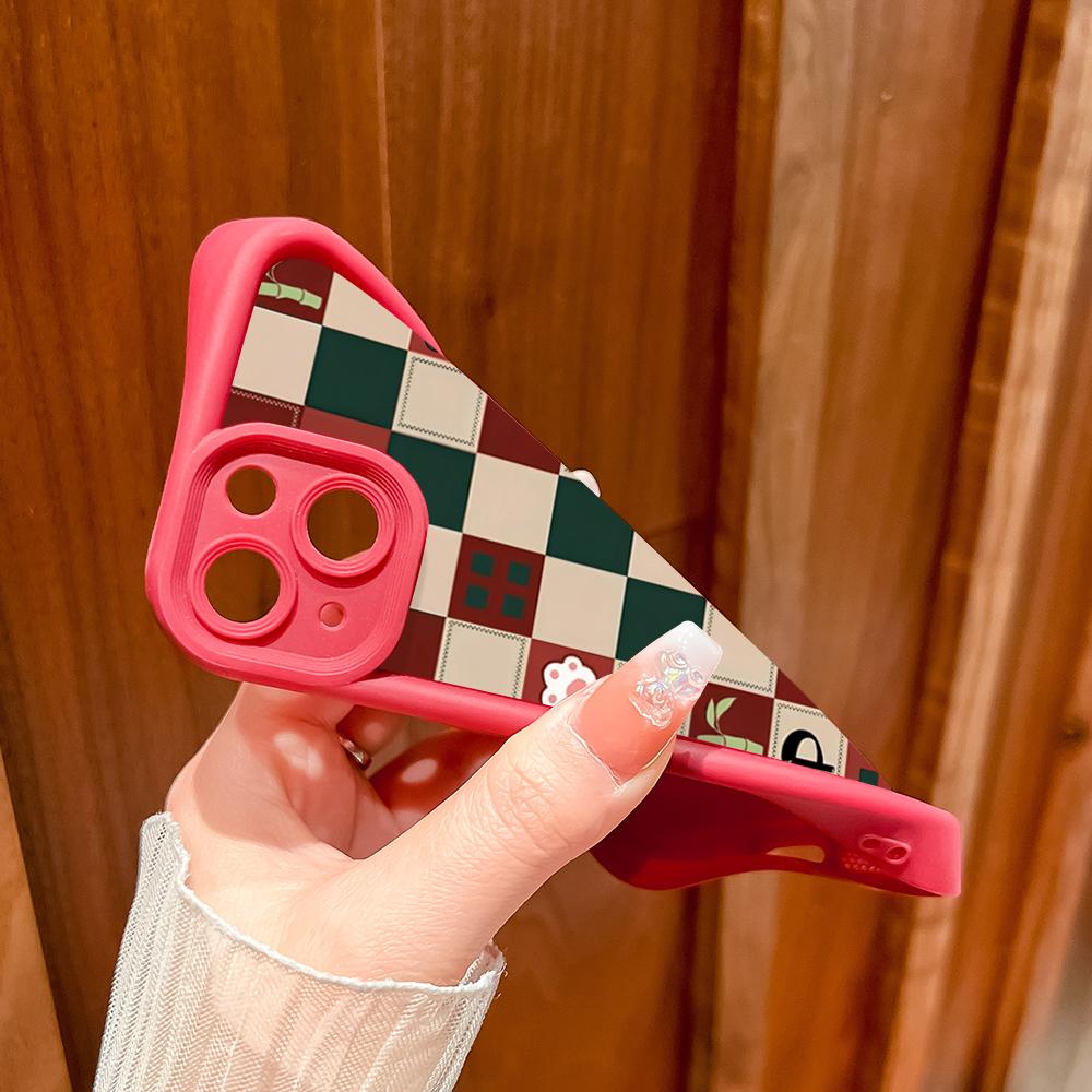 Coque de protection antichoc en silicone souple avec motif de dessin animé pour Huawei Honor Xiaomi Redmi Samsung