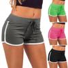 Women Sexy Girls Yo-Ga Short Running Peach Hip Sports Leisure Summer Skinny Patchwork Shorts Fashion Underpants