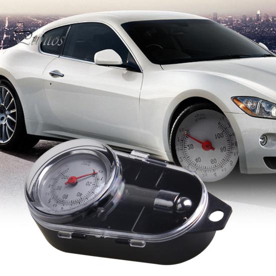 

Практичний преміальний рух Легкий тестер тиску в шинах Багатофункціональний манометр для шин Автомобільні товари чорний