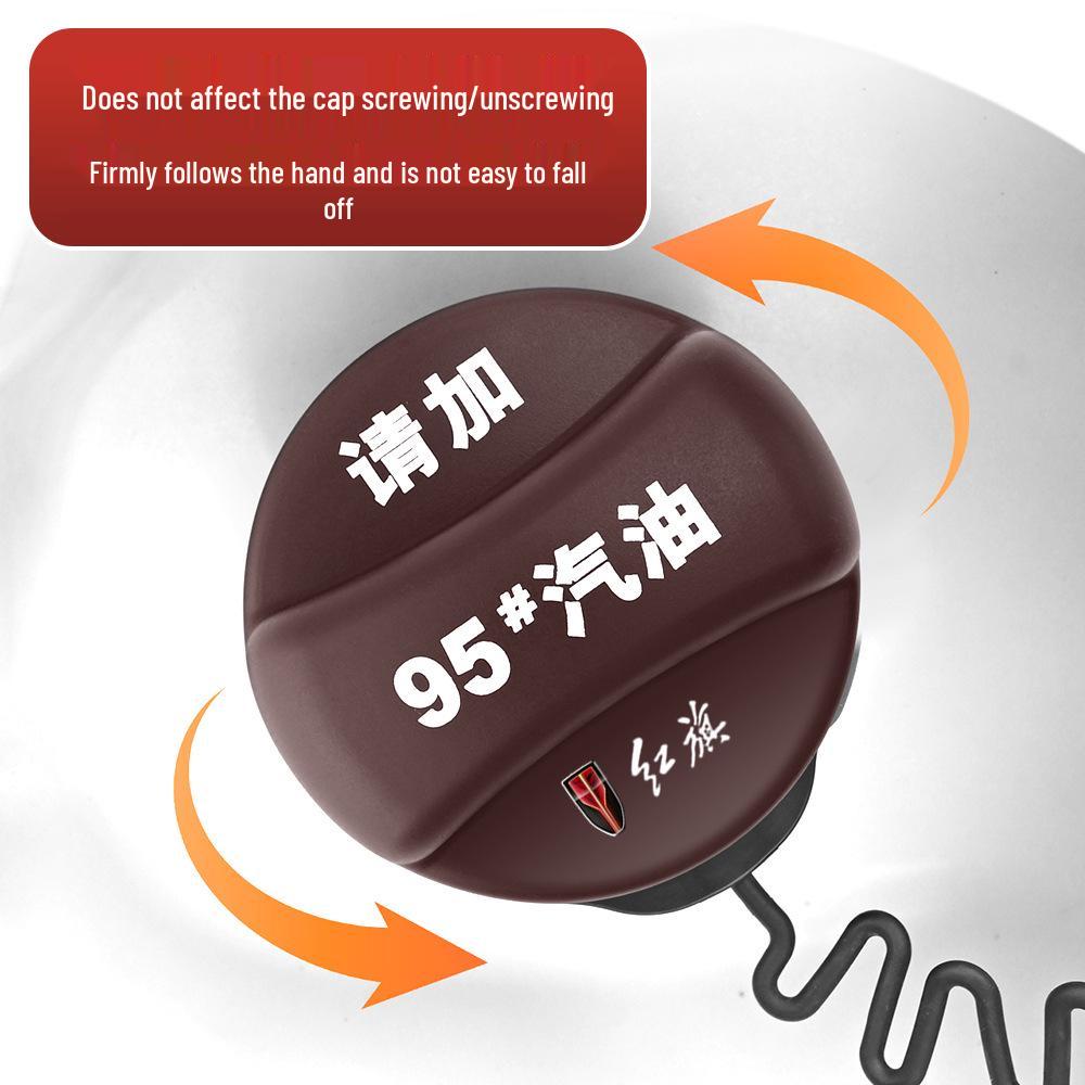 Silicone Fuel Tank Cap Reminder for Hongqi Models H5, HS5, EQM5, HS3, HS7, H7