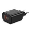 55W USB + USB-C QC3.0 Fast Charging PD Charger for iPhone 15 Plus 14 Pro Max Samsung  Xiaomi Realme Universal Wall Charger