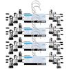 Metal Trouser Hanger With Clips, 12 Pcs.