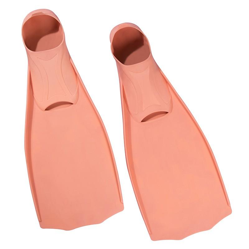 Adjustable Snorkeling Fins Adults TPR Material Full Foot Swim Diving In Multiple Colors Sizes