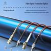 Telecom-Grade OM2 Multimode Duplex Fiber Optic Patch Cable