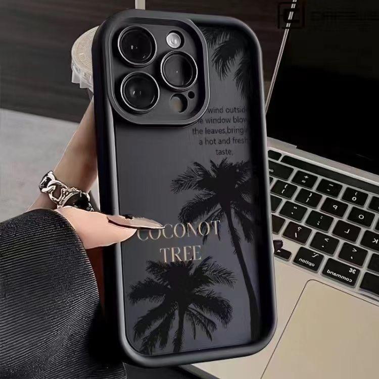 

Летний мягкий силиконовый чехол для телефона с кокосовыми пальмами для Samsung Galaxy A14 A15 A13 S24 Ultra S23 S22 Plus A52 A54 A55 A35 A34 A33 A32 A25 A24 A23 Задняя крышка Samsung S24Ultra