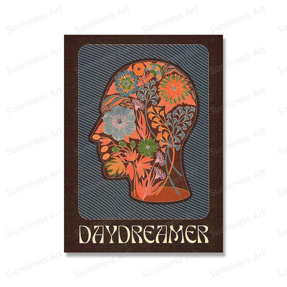 

Джунгли Цветочные Гепард Тигр Животные Настенная Живопись Холст Печать Ягуар Девушка Плакат Мечтатель Картины Декор Гостиной Картина Подарок 21x30cm No Framed светло-желтого